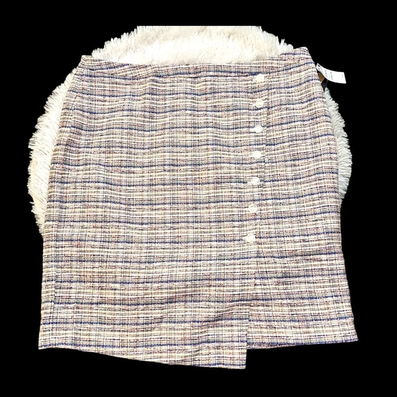 Halogen tweed multi karma skirt size 22 New - Picture 1 of 10